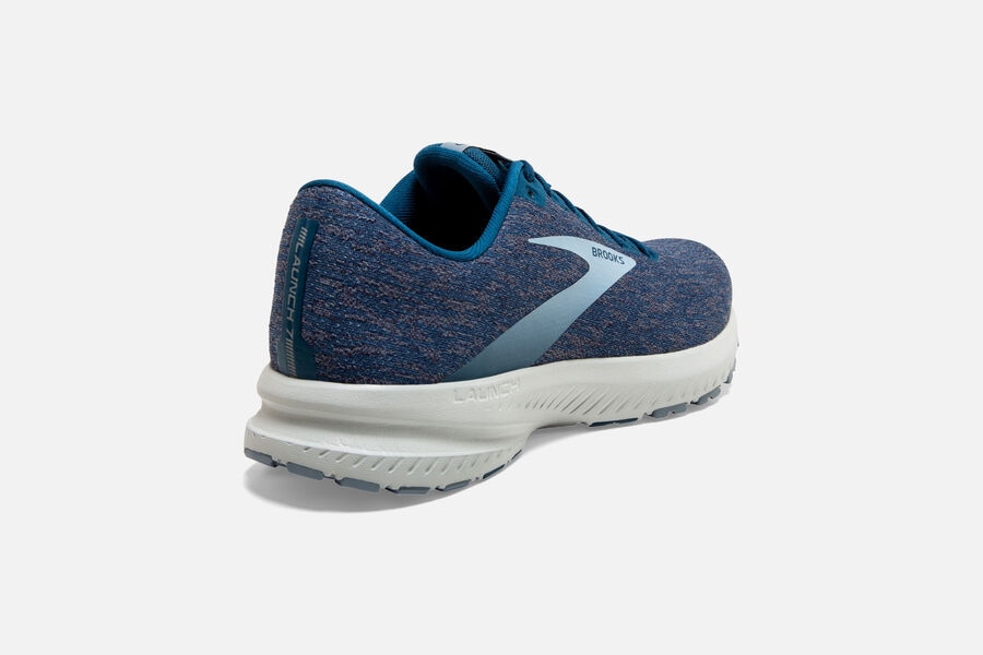 Brooks Running Shoes Mens Blue - Launch 7 Road - 7385-EZTGM